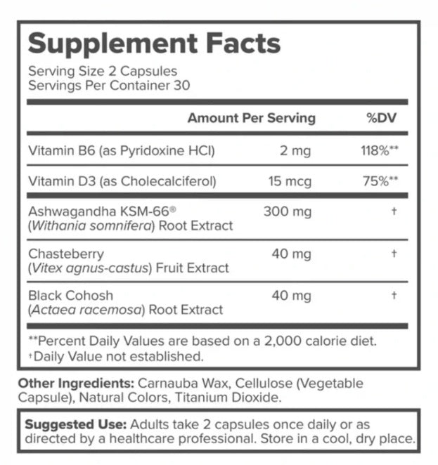 MENO - Apoyo Natural para la Menopausia